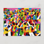 Carte Postale Cubism Dancing (Devant)