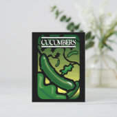 Carte Postale Cucumbers (Debout devant)