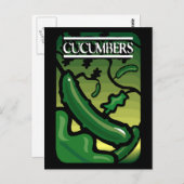 Carte Postale Cucumbers (Devant / Derrière)