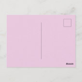 CARTE POSTALE CUDDLE DE VALENTINE BOGUES (Dos)