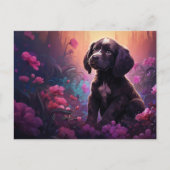 Carte postale Cuddly Canine (Devant)