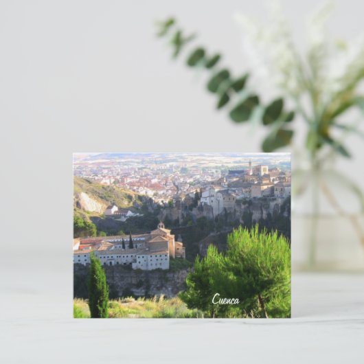 Carte postale Cuenca (Debout devant)