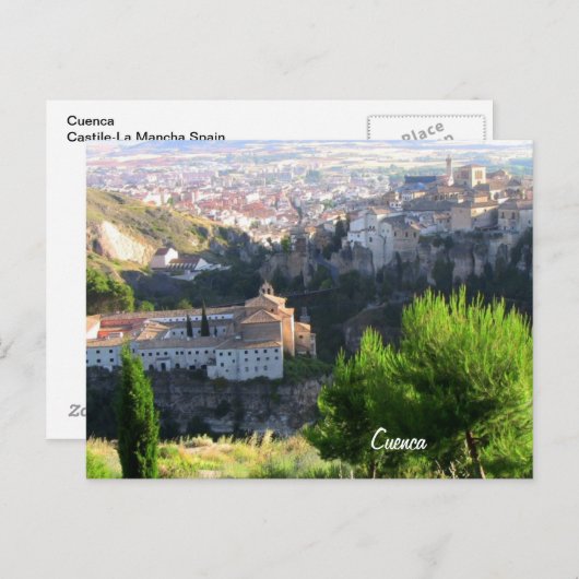 Carte postale Cuenca (Devant / Derrière)