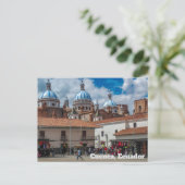 Carte Postale Cuenca, Equateur (Debout devant)