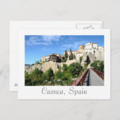 Carte Postale Cuenca, Espagne (Devant / Derrière)
