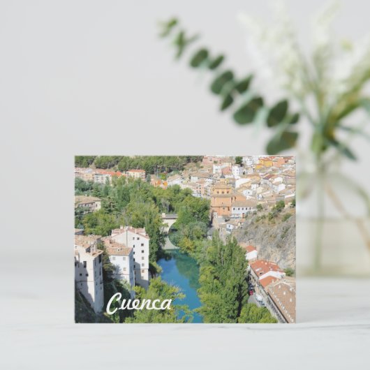 Carte Postale Cuenca, Espagne (Debout devant)