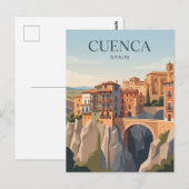 Carte Postale Cuenca Espagne (Devant / Derrière)