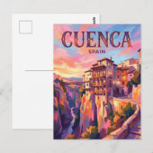 Carte Postale Cuenca Espagne (Devant / Derrière)