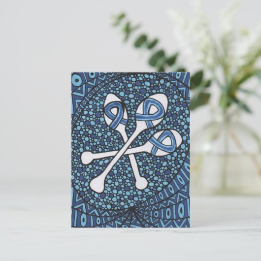 Carte Postale Cuillères (Debout devant)