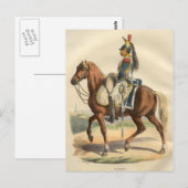 Carte Postale Cuirassier (Devant / Derrière)