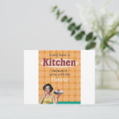 Carte Postale Cuisine (Debout devant)