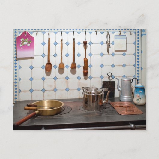 Carte Postale Cuisine Art nouveau (Devant)