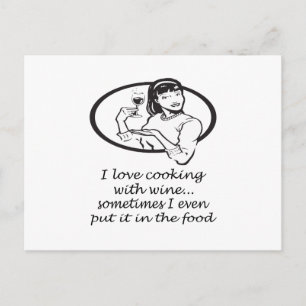 Carte Postale Cuisine Au Vin