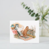 Carte Postale Cuisine Cat Louis Wain (Debout devant)