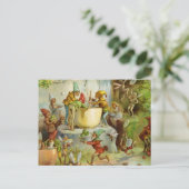 Carte Postale Cuisine Dans La Cuisine Gnome (Debout devant)