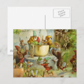 Carte Postale Cuisine Dans La Cuisine Gnome (Devant / Derrière)