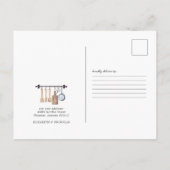 Carte Postale Cuisine de Campagne | Annonce de Déménagement (Dos)