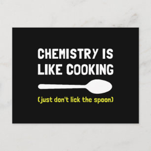 Carte Postale Cuisine de chimie