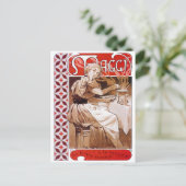 Carte Postale Cuisine de femme, Alphonse Mucha (Debout devant)