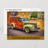 Carte Postale Cuisine de ville (Devant / Derrière)