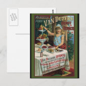 Carte Postale Cuisine d'extraction de fruits (Devant / Derrière)