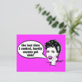 Carte Postale Cuisine drôle (Debout devant)