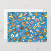 Carte Postale Cuisine du petit déjeuner (Devant / Derrière)