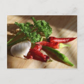 Carte Postale Cuisine épicée (Devant)