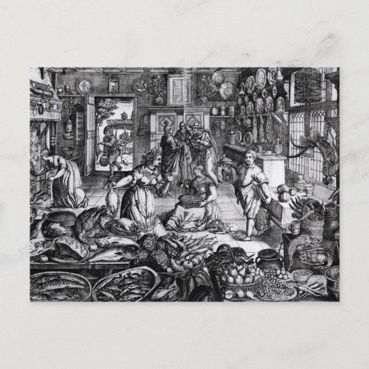 Carte Postale Cuisine intérieure (Devant)