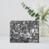 Carte Postale Cuisine intérieure (Debout devant)