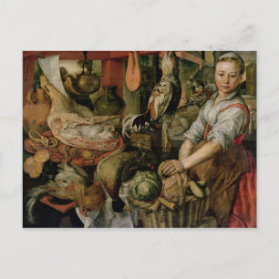 Carte Postale Cuisine intérieure, 1566