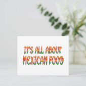 Carte Postale Cuisine mexicaine (Debout devant)