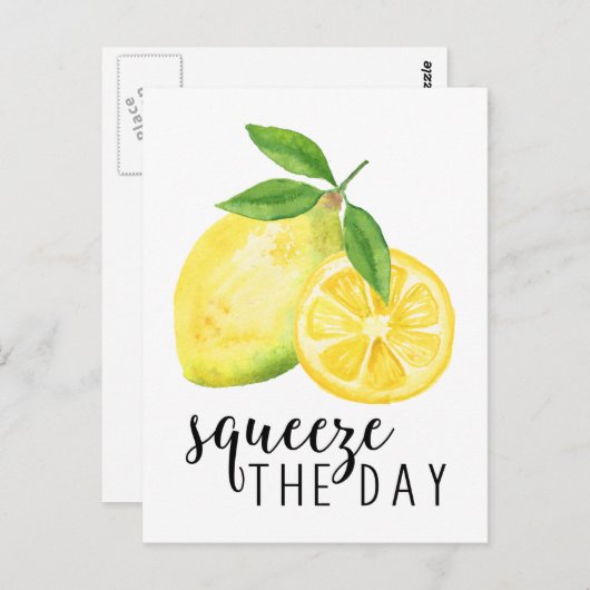 CARTE POSTALE CUISINE MODERNE PUN DE CITRON (Devant / Derrière)