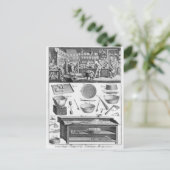 Carte Postale Cuisine, Pastrycook, Traiteur (Debout devant)