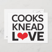 Carte Postale Cuisines Knead Love (Devant / Derrière)