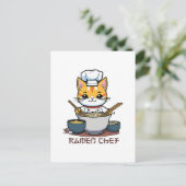 Carte Postale Cuisinier de Ramen (Debout devant)