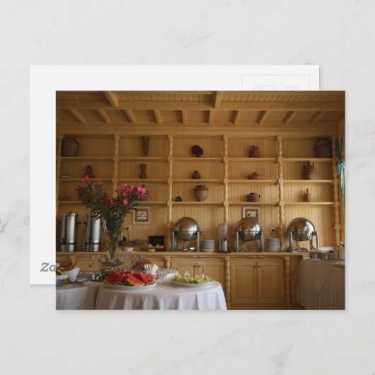 Carte Postale Cuisson (Devant / Derrière)