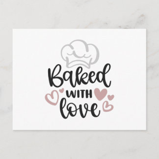 Carte Postale Cuit avec amour