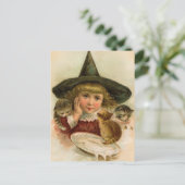 Carte Postale Cuite d'Halloween vintage (Debout devant)