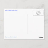 Carte Postale Cuivre bleu (Dos)