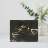 Carte Postale Cuivre Coffeepot et Bowls, Vincent van Gogh (Debout devant)
