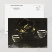 Carte Postale Cuivre Coffeepot et Bowls, Vincent van Gogh (Devant / Derrière)