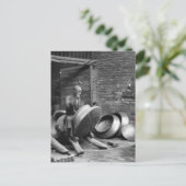 Carte Postale Cuivre, Irak, années 1930 (Debout devant)