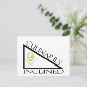Carte Postale Culinairement incliné (Debout devant)