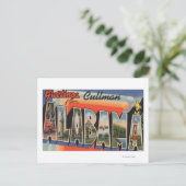 Carte Postale Cullman, Alabama - Scènes de grandes lettres (Debout devant)