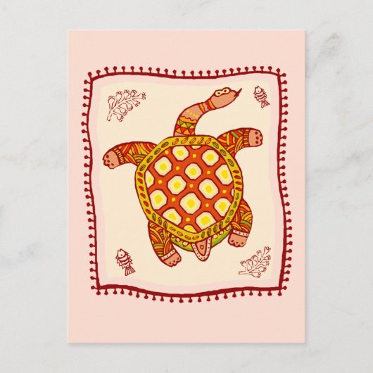 Carte Postale Culotte de tortue (Devant)