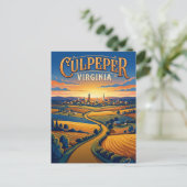 Carte Postale Culpeper États-Unis (Debout devant)