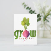 Carte Postale Cultiver ensemble Radish (Debout devant)