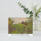 Carte Postale Cultivons ensemble (Debout devant)