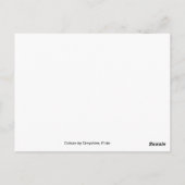 Carte Postale Culture (Dos)